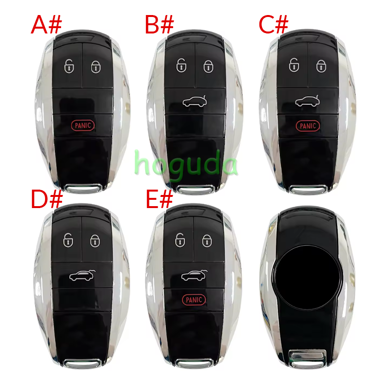 For Bentley 2+1/3/3+1 smart key blank