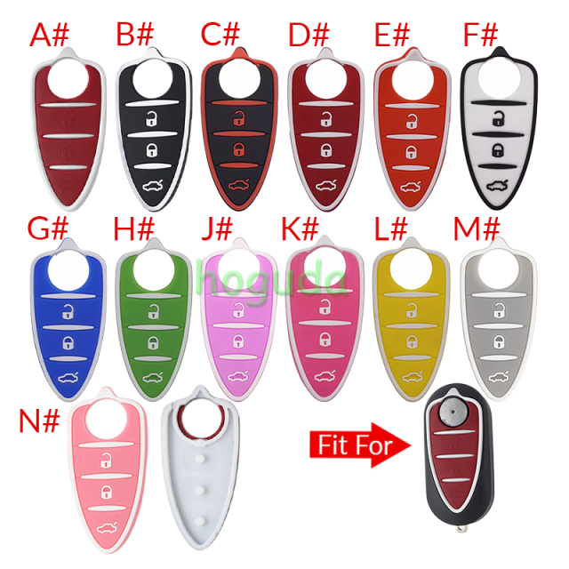 For Alfa 3 button remote key pad，please choose the color.