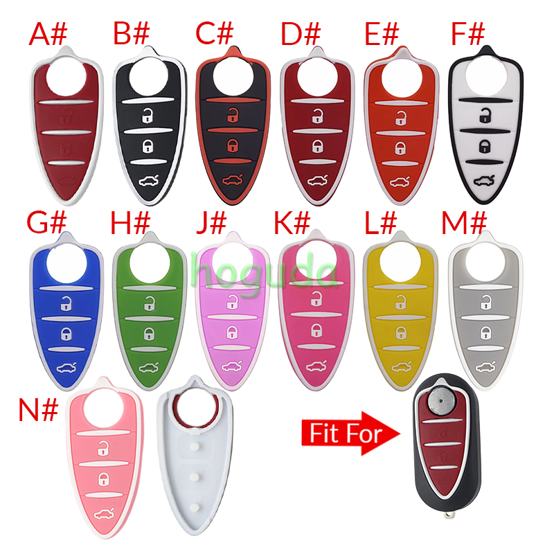 For Alfa 3 button remote key pad，please choose the color.