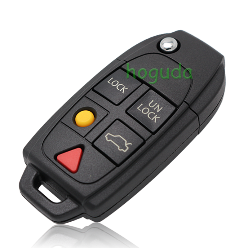 For Volvo XC70 XC90 S60 S70 S80 V70 5 Button Remote Key with 433MHz ID48 Chip FCCID: LQNP2T-APU,Canada: 2306104388