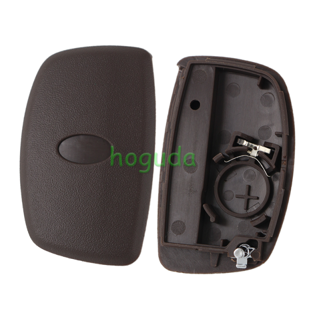 For Hyundai 3/4 button  remote key blank with battery clamp