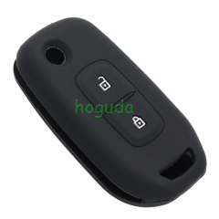 For Renault 2 button silicon case (black,blue ,red. Please choose the color)