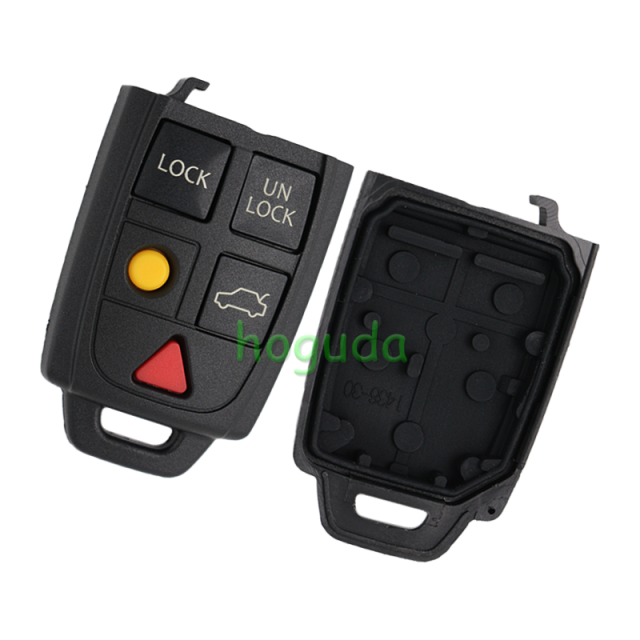 For Volvo XC70 XC90 S60 S70 S80 V70 5 Button Remote Key with 433MHz ID48 Chip FCCID: LQNP2T-APU,Canada: 2306104388