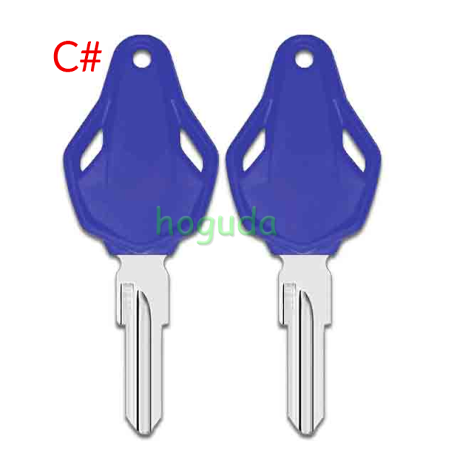 For MV motorcycle key shell with right key blade