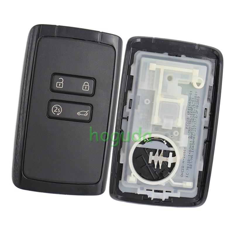 For original Renault 4Talisman keyless smart card 4 button  with 433Mhz HITAG AES PCF29AxMTT 4A CHIP FCCID KR5IK4CH-01 IC:7812DIK4CH01