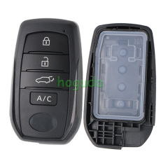 For Toyota Prius Yaris 2/3/4 button remote key shell
