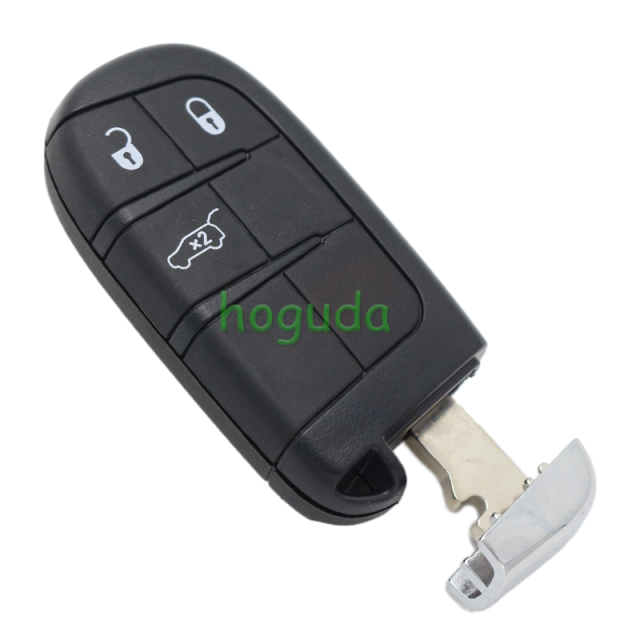 For Original Jeep Renegade 3 button remote key with 4A HITAG AES 433mhz