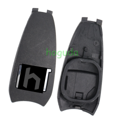 For Fiat 3 button remote key blank with VA2 blade，new back case  Please choose the button.