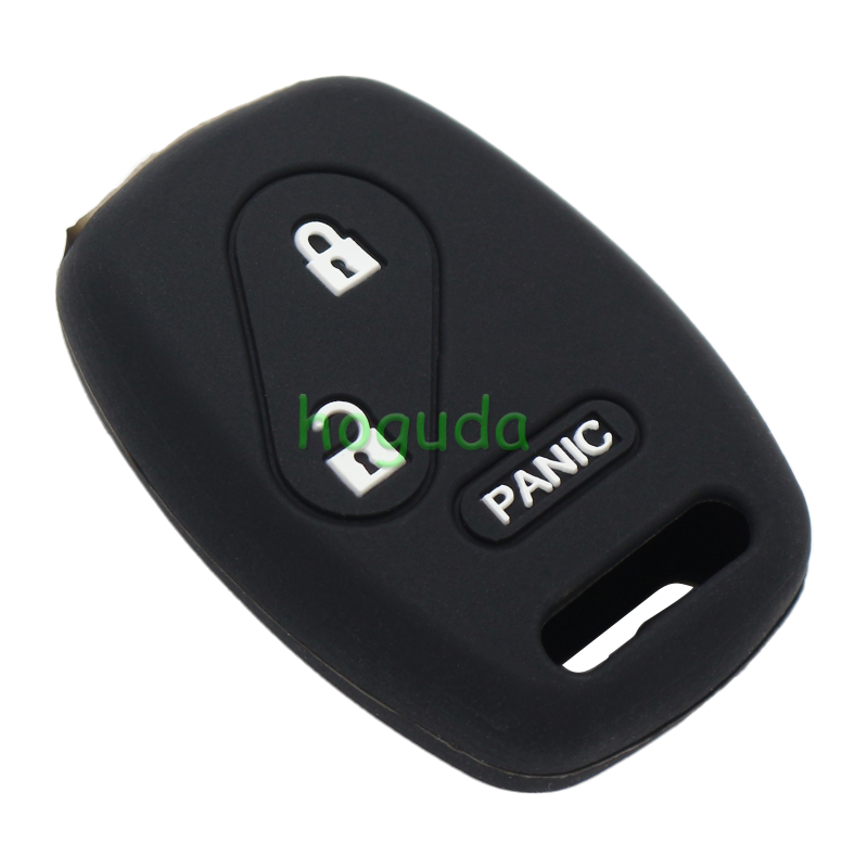 For Honda 2+1 button silicon case (black,blue ,red. Please choose the color)