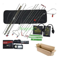 Automobile maintenance combination tool airbag retractor push-pull dry wedge emergency lever pull rope auxiliary auto repair kit