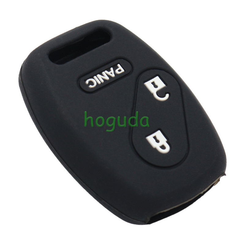 For Honda 2+1 button silicon case (black,blue ,red. Please choose the color)