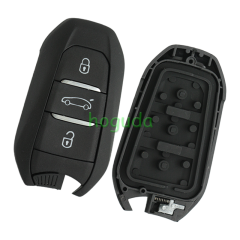For Fiat 3 button remote key blank with VA2 blade，new back case  Please choose the button.