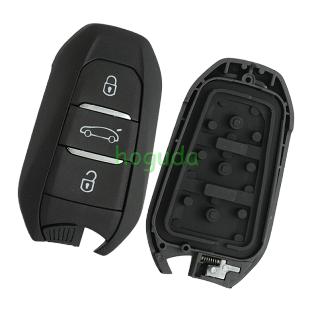 For Fiat 3 button remote key blank with VA2 blade，new back case  Please choose the button.