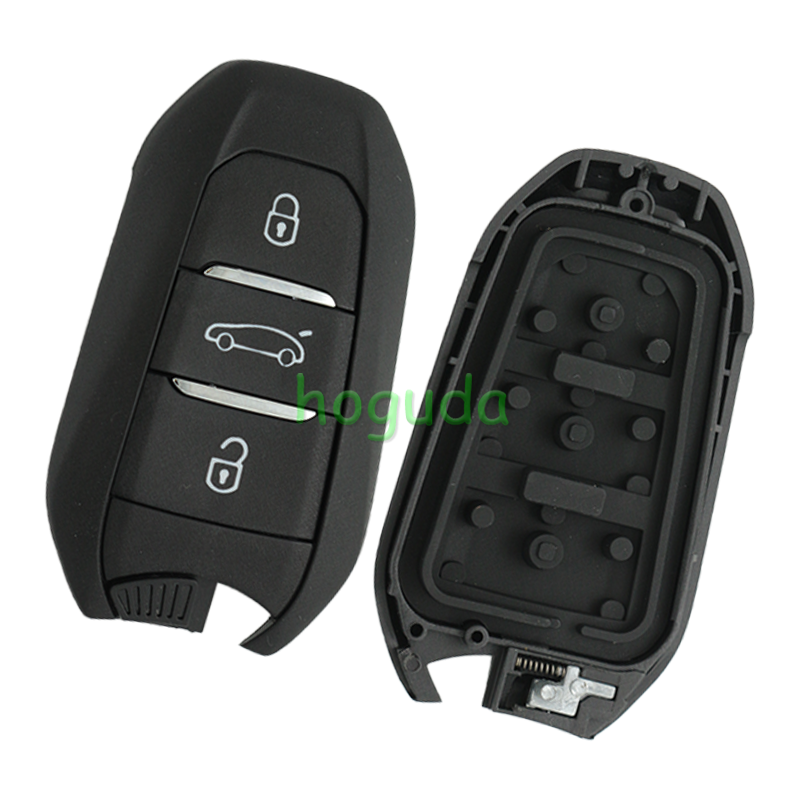 For Fiat 3 button remote key blank with VA2 blade，new back case  Please choose the button.