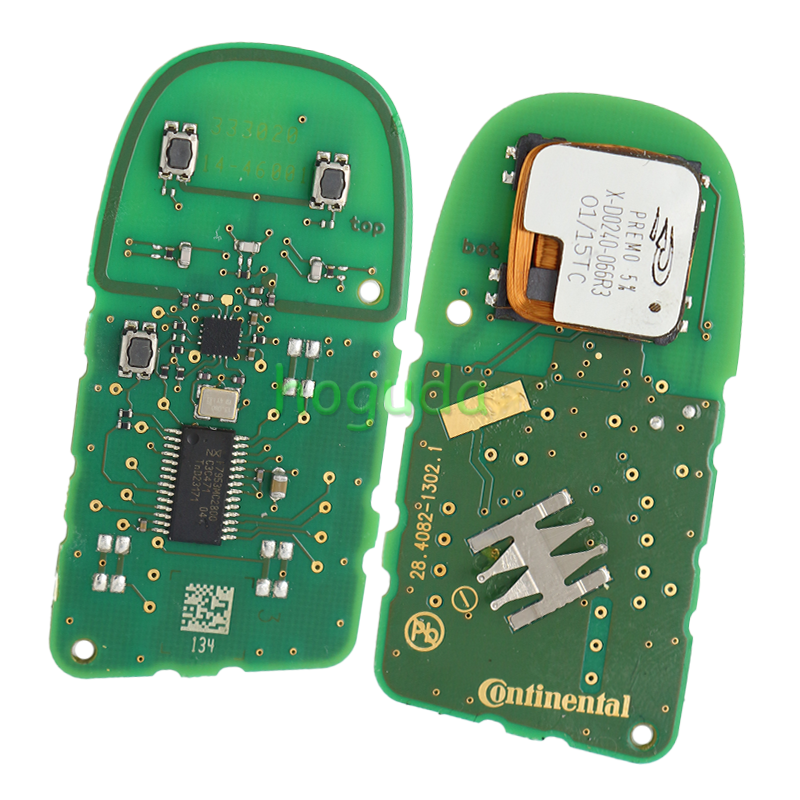 For Original Jeep Renegade 3 button remote key with 4A HITAG AES 433mhz