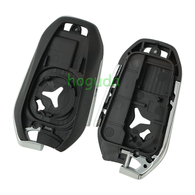 For Fiat 3 button remote key blank with VA2 blade，new back case  Please choose the button.