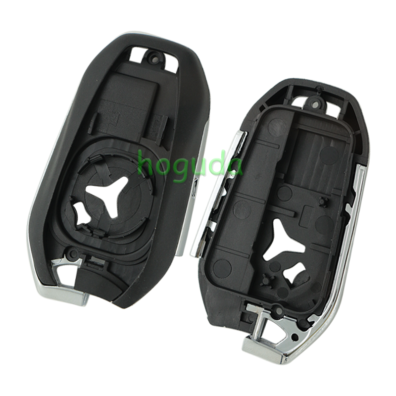 For Fiat 3 button remote key blank with VA2 blade，new back case  Please choose the button.