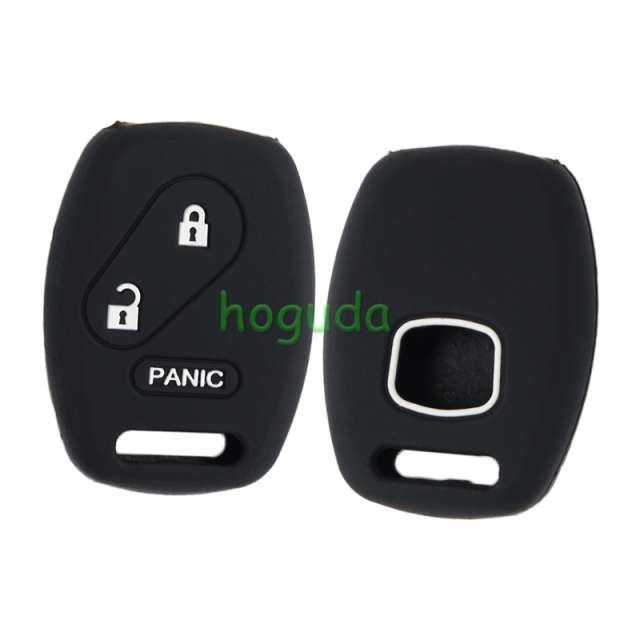 For Honda 2+1 button silicon case (black,blue ,red. Please choose the color)