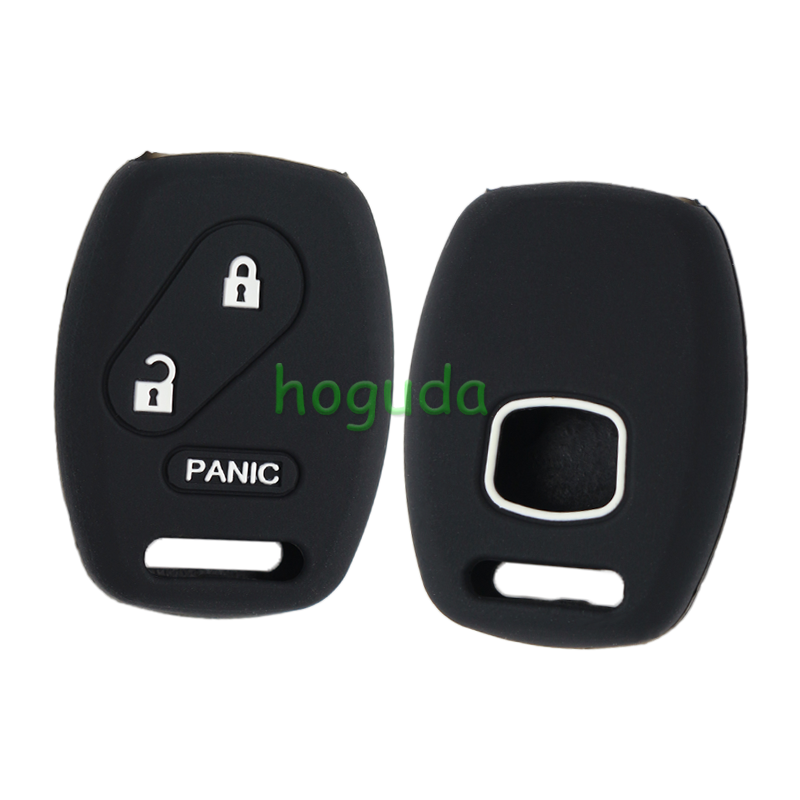 For Honda 2+1 button silicon case (black,blue ,red. Please choose the color)