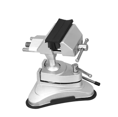 Aluminum Mechanics Vise Bench Small Bench Vice Clamp 360 Degree Rotation Multi-Functional Table Vise With Suction Cup Base