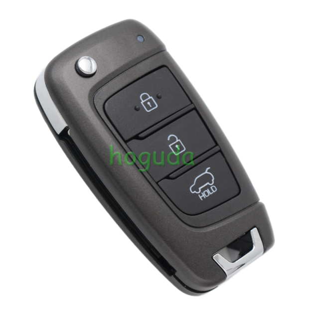 For original Hyundai r3 button remote key with 4D ID60 TIRIS DST40 chip 433MHz 95430-J9800 FCC:OKA-450T  MODEL:OKA-450T ANATEL:02406-16-05956