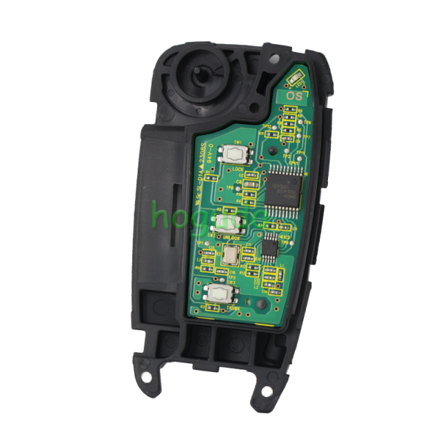 For original Hyundai r3 button remote key with 4D ID60 TIRIS DST40 chip 433MHz 95430-J9800 FCC:OKA-450T  MODEL:OKA-450T ANATEL:02406-16-05956