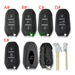 For Jeep 3 button remote key blank with VA2 blade Please choose the button.