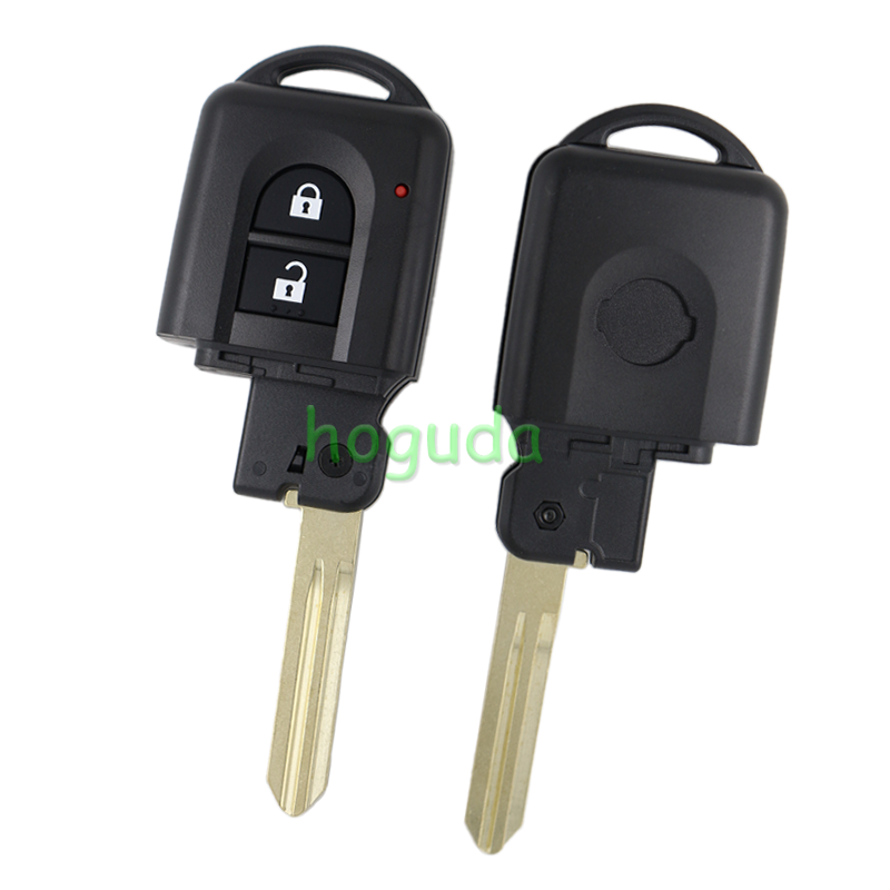 For Nissan 2 button remote key blank