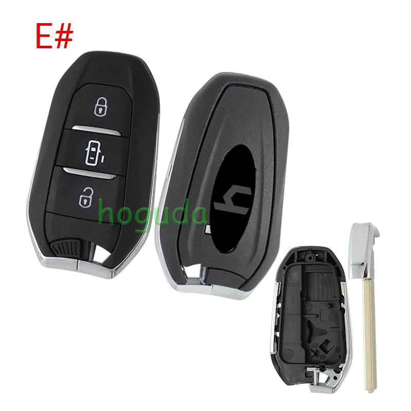 For Jeep 3 button remote key blank with VA2 blade Please choose the button.