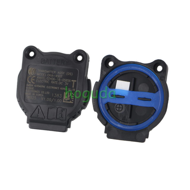For original Hyundai r3 button remote key with 4D ID60 TIRIS DST40 chip 433MHz 95430-J9800 FCC:OKA-450T  MODEL:OKA-450T ANATEL:02406-16-05956