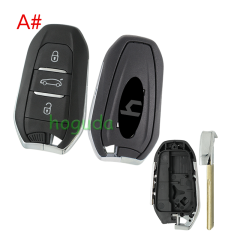 For Jeep 3 button remote key blank with HU83 blade Please choose the button.