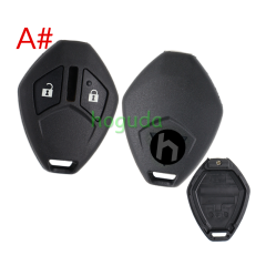 For Mitsubishi 2/2+1/3/3+1 button remote key blank without key blade