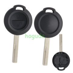 For Mitsubishi 2 button remote key blank (Can insert TPX long  chip)  without Logo