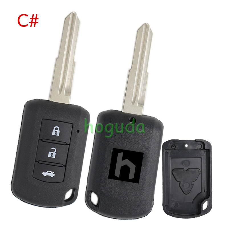 For Mitsubishi 2/2+1/3/3+1 button smart key blank