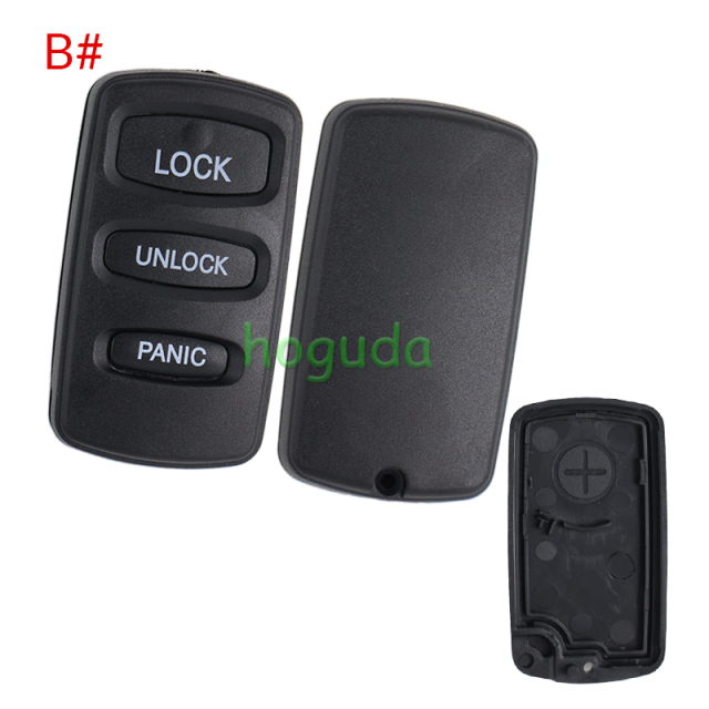 For Mitsubishi 2/3 button  remote key blank