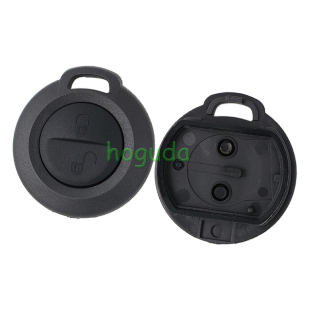 For Mitsubishi 2 button remote key blank (Can insert TPX long  chip)  without Logo