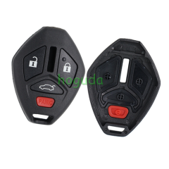 For Mitsubishi 2/2+1/3/3+1 button remote key blank without key blade