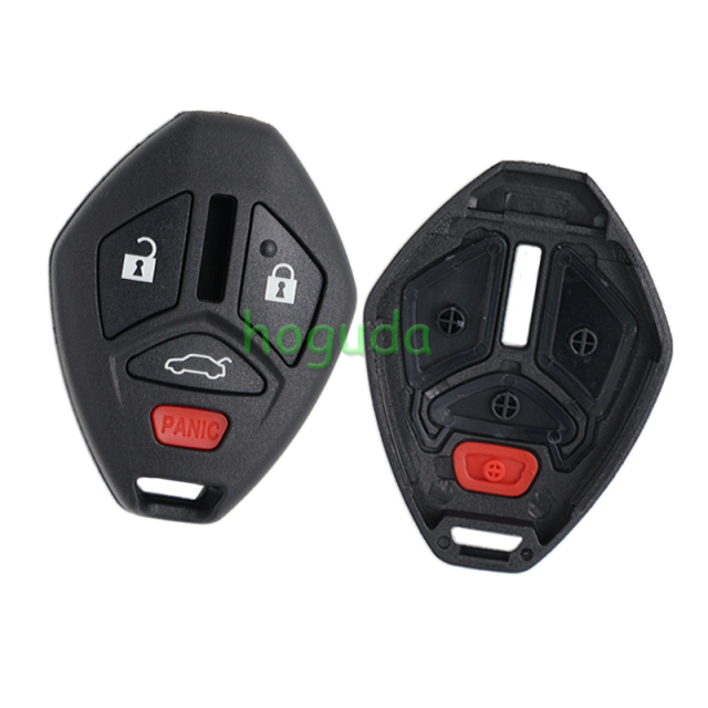 For Mitsubishi 2/2+1/3/3+1 button remote key blank without key blade