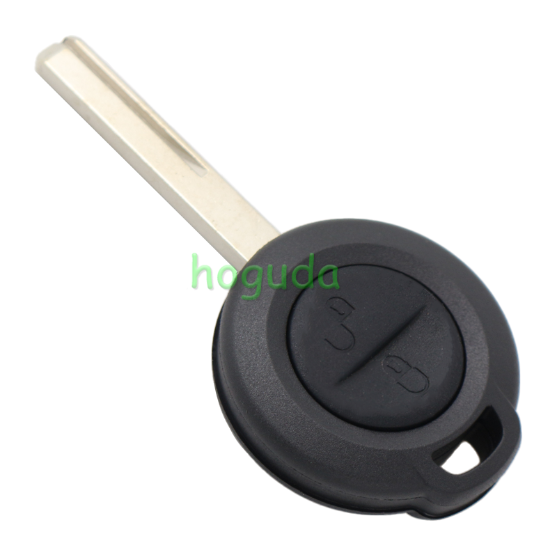 For Mitsubishi 2 button remote key blank (Can insert TPX long  chip)  without Logo