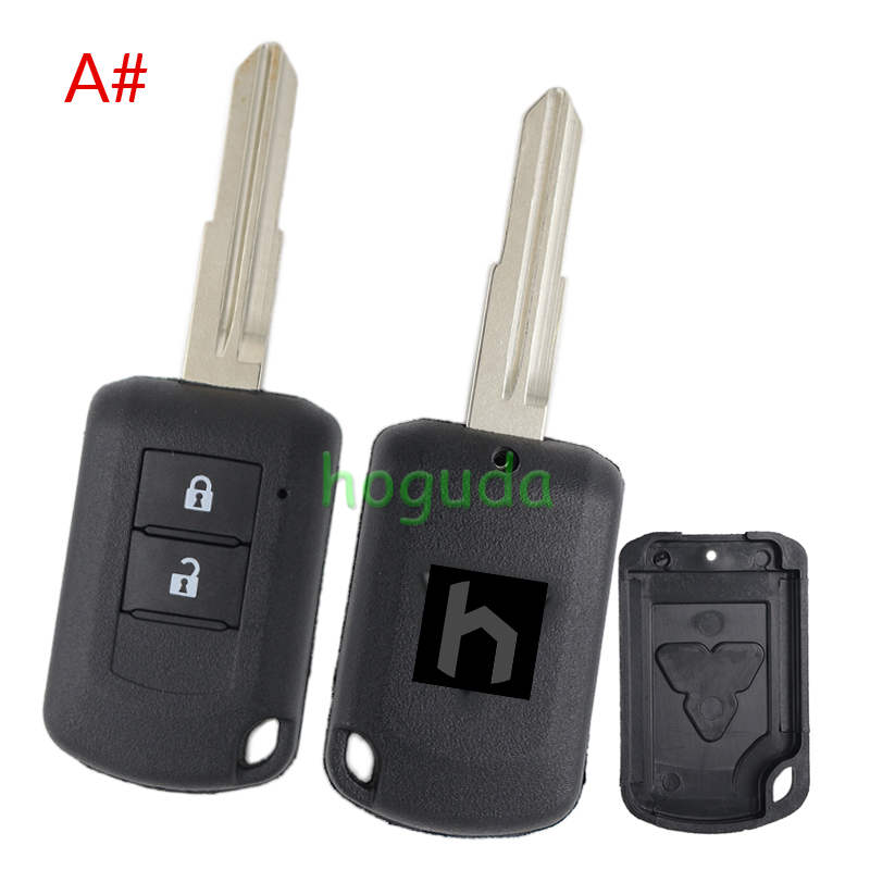 For Mitsubishi 2/2+1/3/3+1 button smart key blank