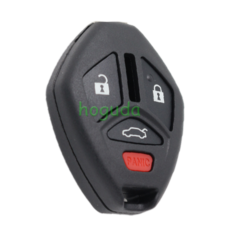 For Mitsubishi 2/2+1/3/3+1 button remote key blank without key blade