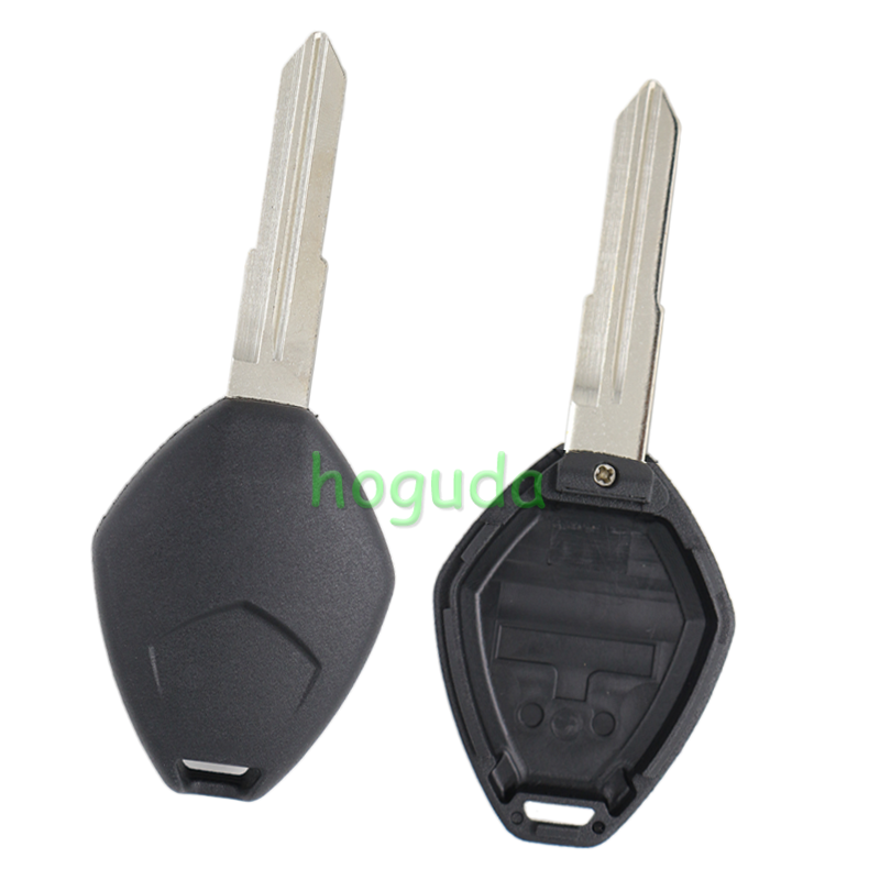 For Mitsubishi 2/2+1/3/3+1 button remote key blank with MIT8 left blade with light button (No Logo)