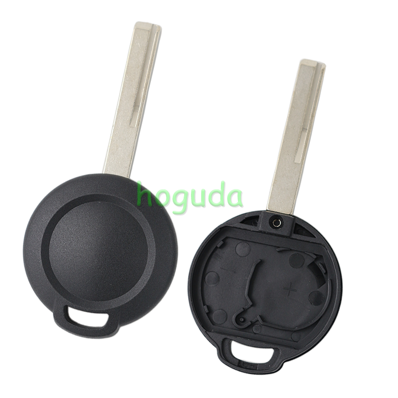 For Mitsubishi 2 button remote key blank (Can insert TPX long  chip)  without Logo