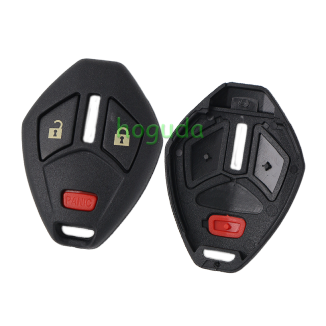For high quality GTL Mitsubishi 2+1 button remote key blank with MIT11R/MIT9 blade enhanced version