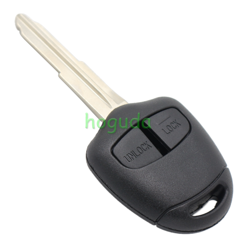 For Mitsubish 2 button remote key blank with Left/right Blade