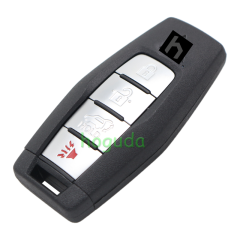 For Mitsubishi 2/2+1/3/3+1 button smart key blank with Emergency Key