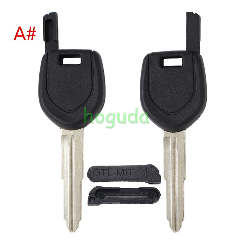 For GTL Mitsubishi transponder Key shell, can put TPX long chip