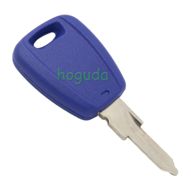 For Fiat transponder key blank blue color with GT16 Key balde