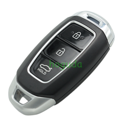 For 2021 new Hyundai 3/4/5 button smart remote key blank without  battery clamp