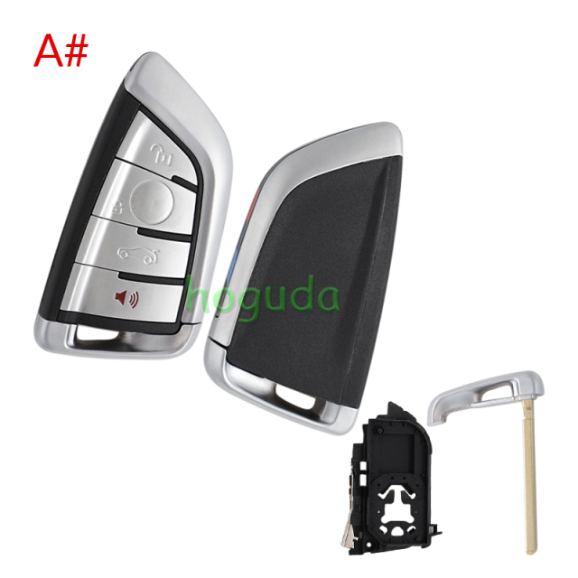 For BMW G Series 4 button Car Remote Key Shell